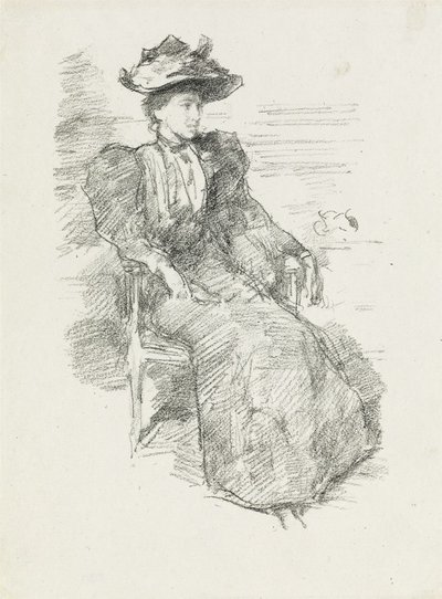 Et portræt: Mildred Howells af James Abbott McNeill Whistler