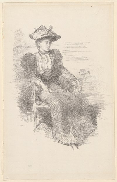 Et portræt: Mildred Howells af James Abbott McNeill Whistler