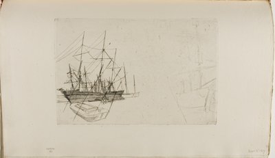 En Skitse af Forsendelse af James Abbott McNeill Whistler