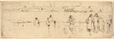 En skitse på dæmningen af James Abbott McNeill Whistler