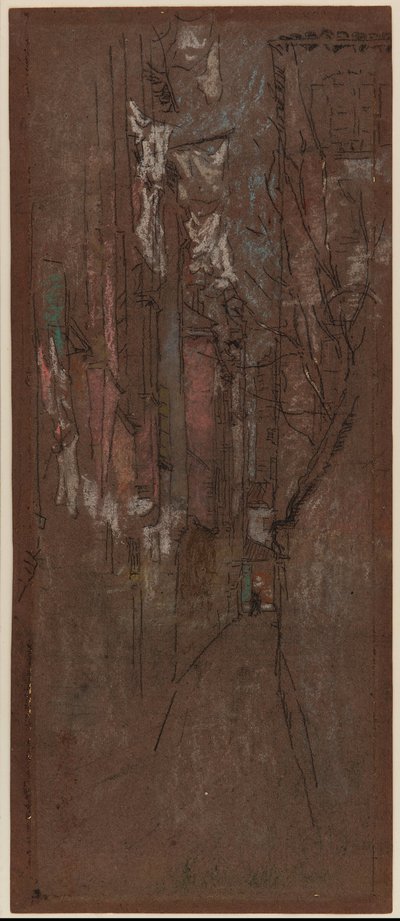 En gade i Venedig af James Abbott McNeill Whistler
