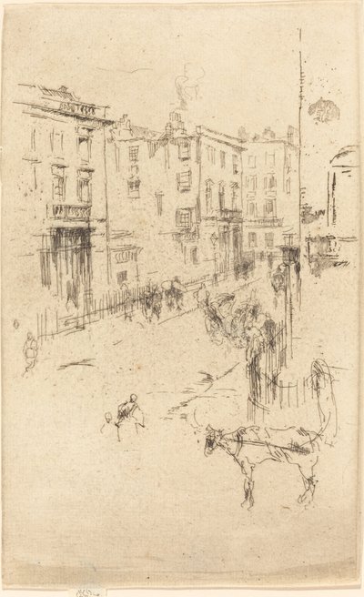Alderney Street af James Abbott McNeill Whistler