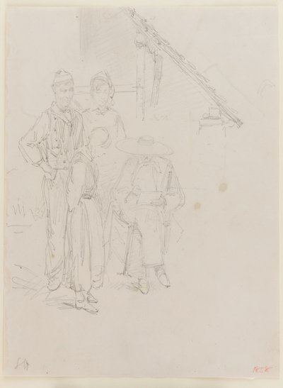 En kunstner, skitsering af James Abbott McNeill Whistler