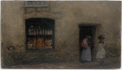 En orange note: Sweet Shop af James Abbott McNeill Whistler