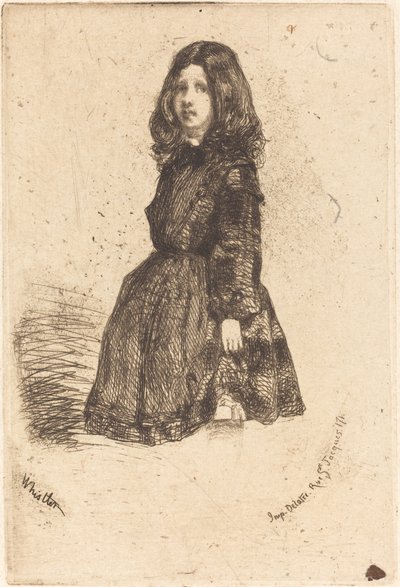 Annie af James Abbott McNeill Whistler