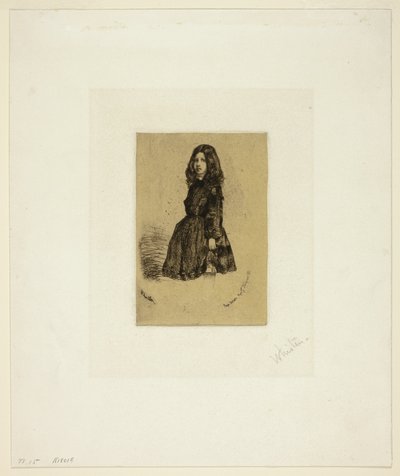 Annie af James Abbott McNeill Whistler