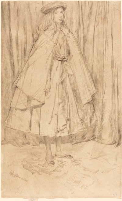 Annie Haden af James Abbott McNeill Whistler