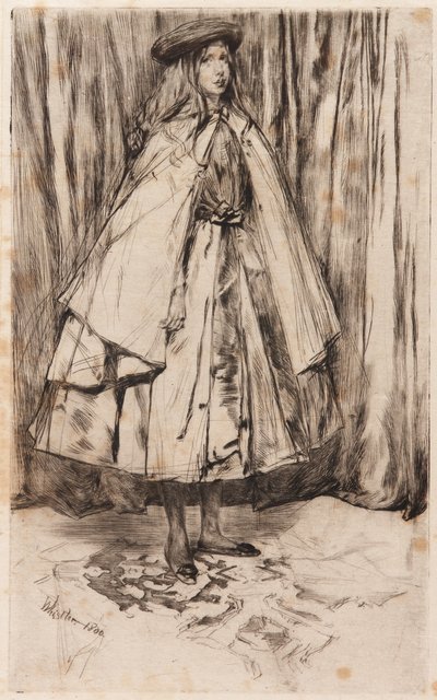 Annie Haden af James Abbott McNeill Whistler