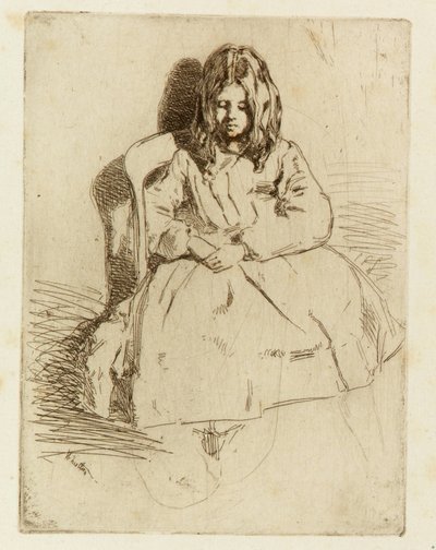 Annie, siddende af James Abbott McNeill Whistler
