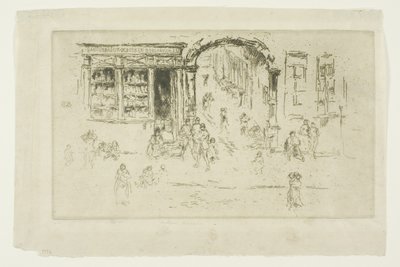 Archway, Bruxelles af James Abbott McNeill Whistler