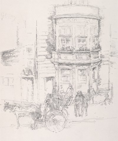 Bagsiden af Gaiety Theatre af James McNeill Whistler
