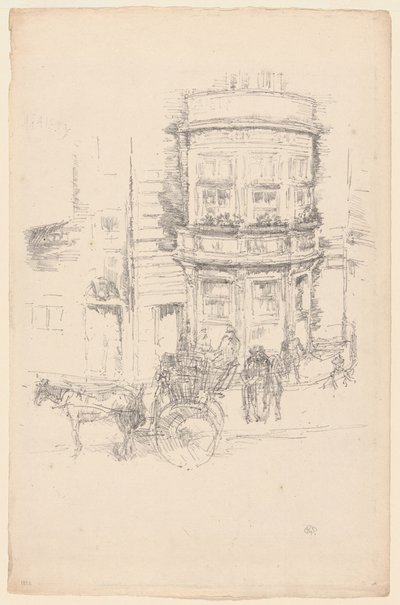 Bagsiden af Gaiety Theatre af James Abbott McNeill Whistler