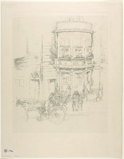 Bagsiden af Gaiety Theatre af James McNeill Whistler