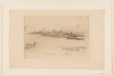 Battersea Morn af James Abbott McNeill Whistler