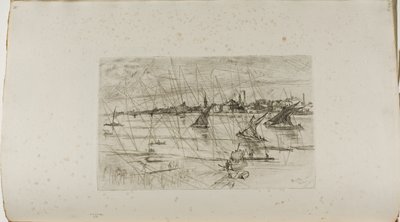 Battersea Reach af James Abbott McNeill Whistler