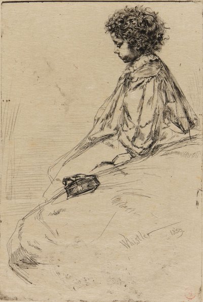 Bibi Lalouette af James Abbott McNeill Whistler