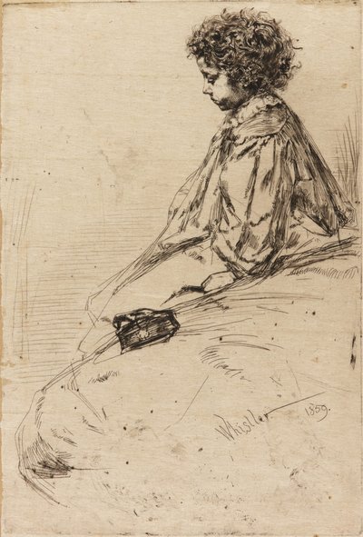 Bibi Lalouette af James Abbott McNeill Whistler