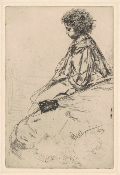 Bibi Lalouette af James Abbott McNeill Whistler