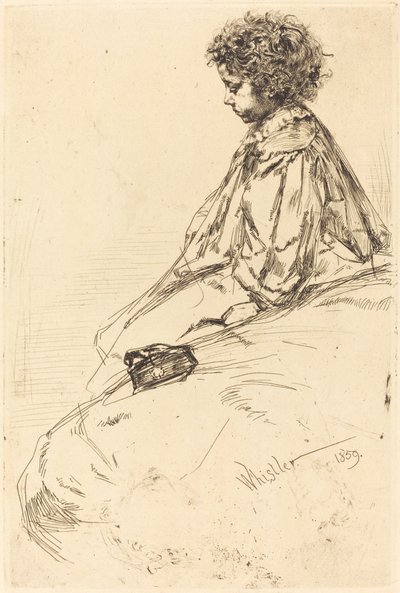 Bibi Lalouette af James Abbott McNeill Whistler
