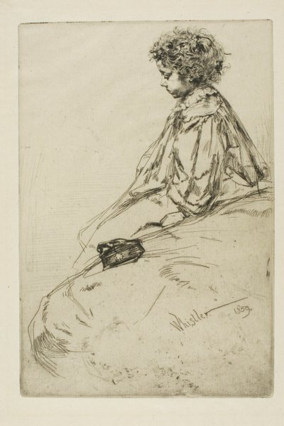 Bibi Lalouette af James Abbott McNeill Whistler