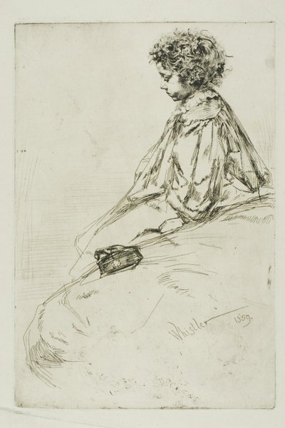 Bibi Lalouette af James Abbott McNeill Whistler