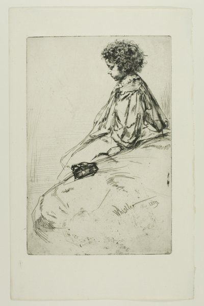 Bibi Lalouette af James Abbott McNeill Whistler