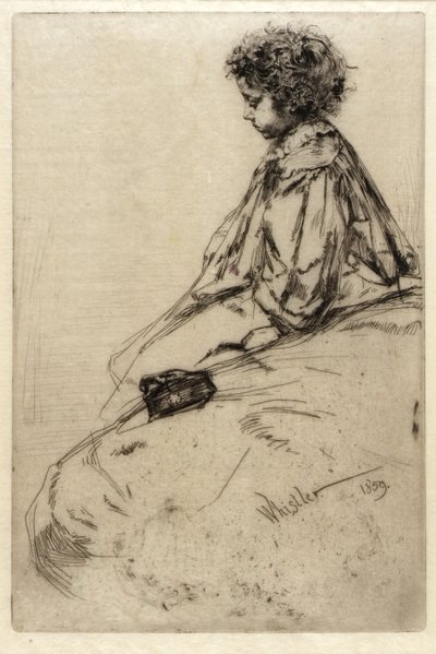 Bibi Lalouette af James McNeill Whistler