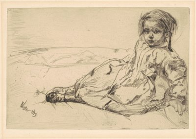 Bibi Valentin af James Abbott McNeill Whistler