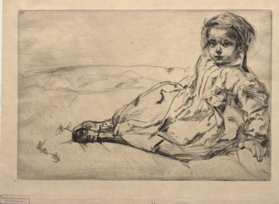 Bibi Valentin af James Abbott McNeill Whistler