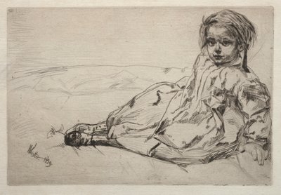 Bibi Valentine af James McNeill Whistler