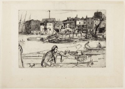 Den Sorte Løves Kaj af James McNeill Whistler