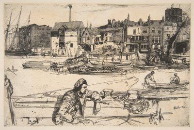 Black Lion-kajen af James McNeill Whistler