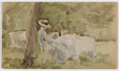 Morgenmad i haven af James Abbott McNeill Whistler