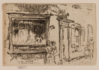 Slagterbutik, Sandwich, Kent af James McNeill Whistler