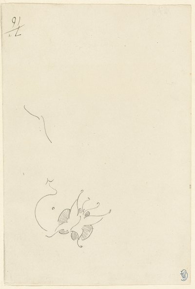 Sommerfugl af James Abbott McNeill Whistler