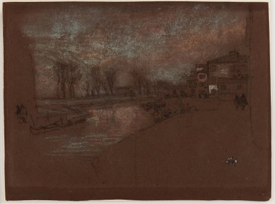 Campo Sta. Marta — Vinteraften af James Abbott McNeill Whistler