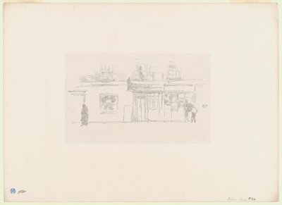 Chelsea butikker af James Abbott McNeill Whistler