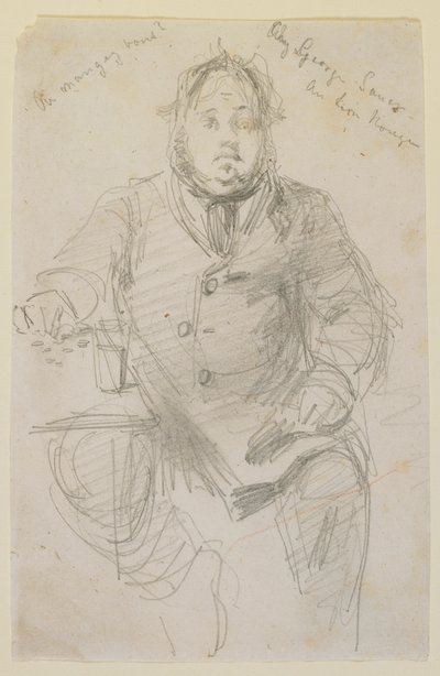 Chez George Sauer hos Lion Rouge af James Abbott McNeill Whistler