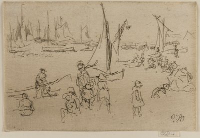 Børn, Portsmouth af James Abbott McNeill Whistler