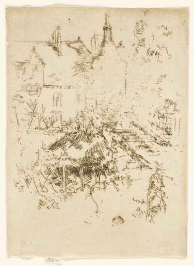 Chateau Touraine af James Abbott McNeill Whistler