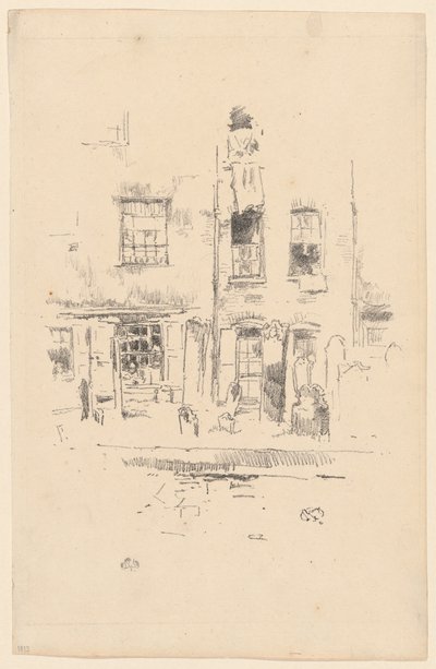 Kirkegård af James Abbott McNeill Whistler