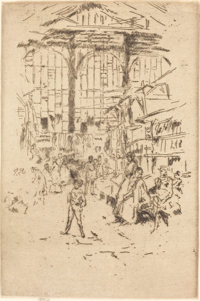 Tøjbørs, No.II af James Abbott McNeill Whistler
