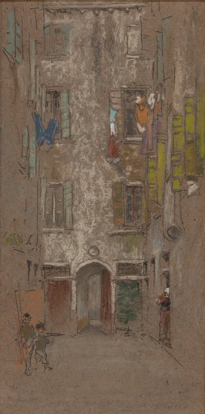 Paradiso Court af James McNeill Whistler