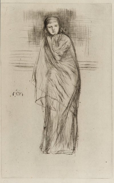 Draperet model af James Abbott McNeill Whistler