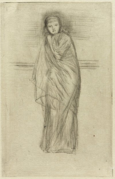 Draperet model af James Abbott McNeill Whistler