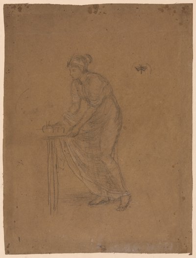 Draperet model af James McNeill Whistler