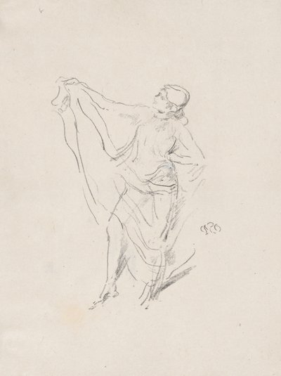Draperet model, dansende af James McNeill Whistler