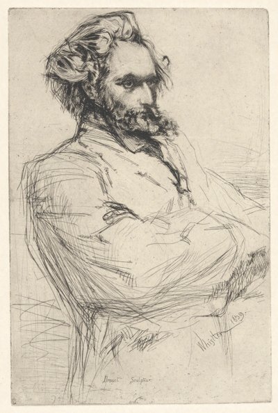 Drouet, Billedhugger af James Abbott McNeill Whistler