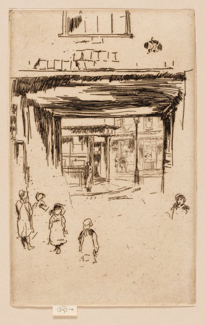 Drury Lane af James Abbott McNeill Whistler