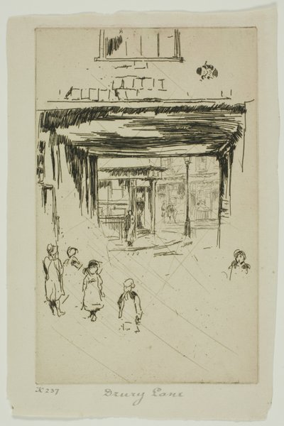 Drury Lane af James McNeill Whistler